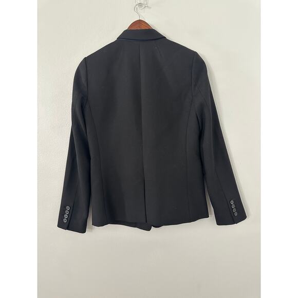 J. Crew Regent Wool Blazer Black size 2 - Picture 3 of 5